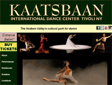 Tablet Screenshot of kaatsbaan.org